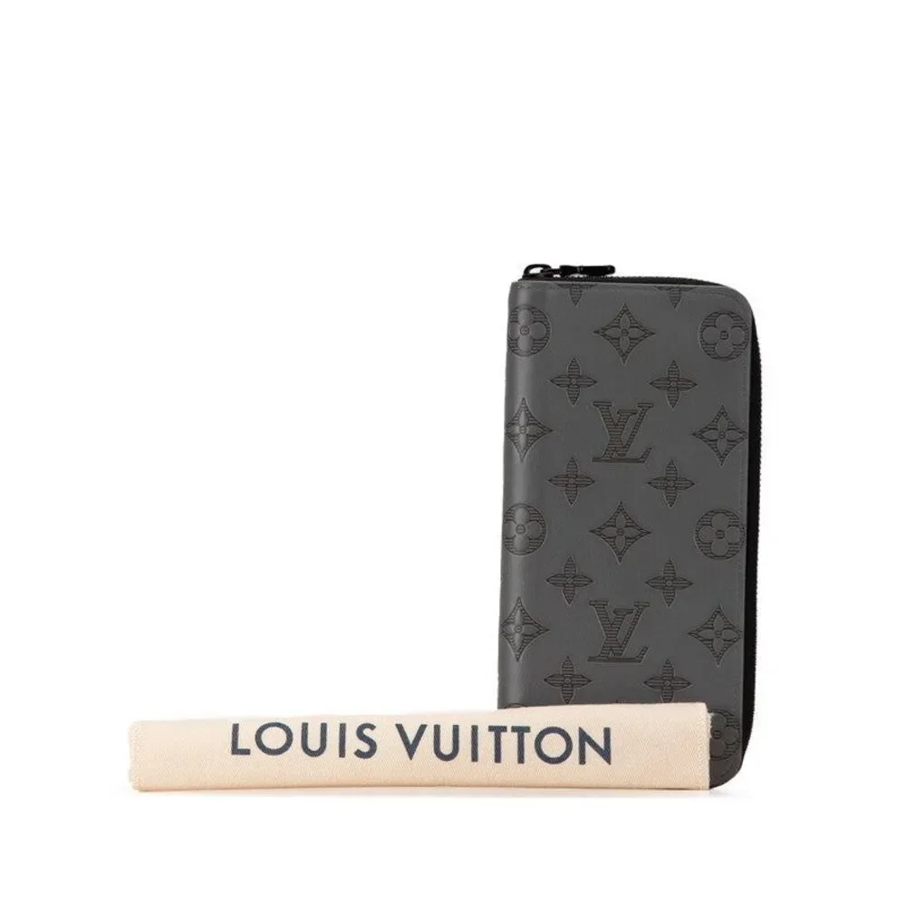 Louis Vuitton Zippy Wallet Vertical Monogram Shadow